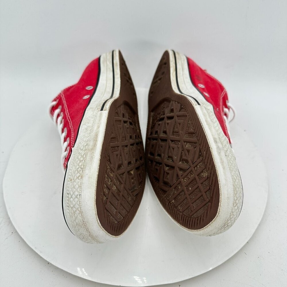 Converse Chuck Taylor All Star Ox Men Size 12 X9696 Red White Training Shoes - Picture 8 of 12